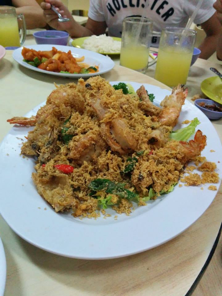麥片蝦
